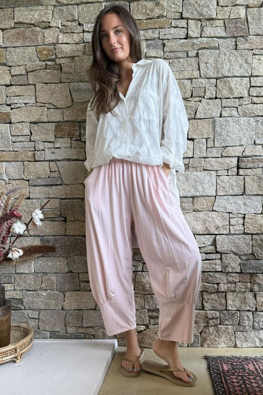 Jo Jo Quirky Classic Barrel Pant Antique Rose